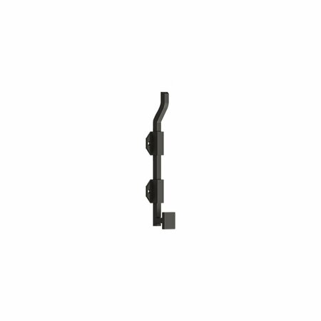 DELTANA 10 Modern Offset Surface Bolt; Heavy Duty; Oil Rubbed Bronze Finish FPGM1010B